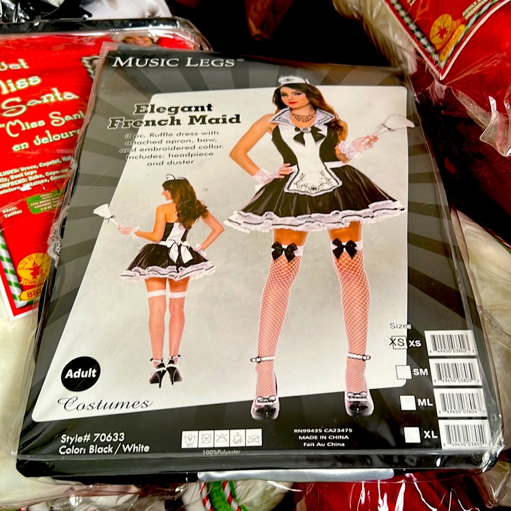 Elegant French Maid Costume end of year sale